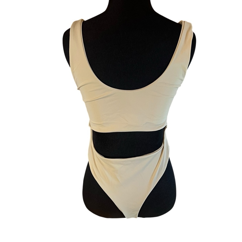 Aexae Zoe Latte One Piece Swimsuit - Picture 3 of 6